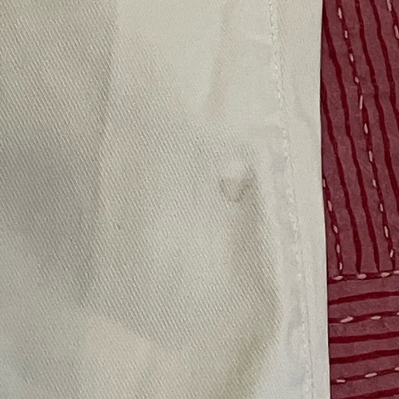 GAP Cream / soft yellow Wide Leg high rise stride ankle Pants - Picture 7 of 16